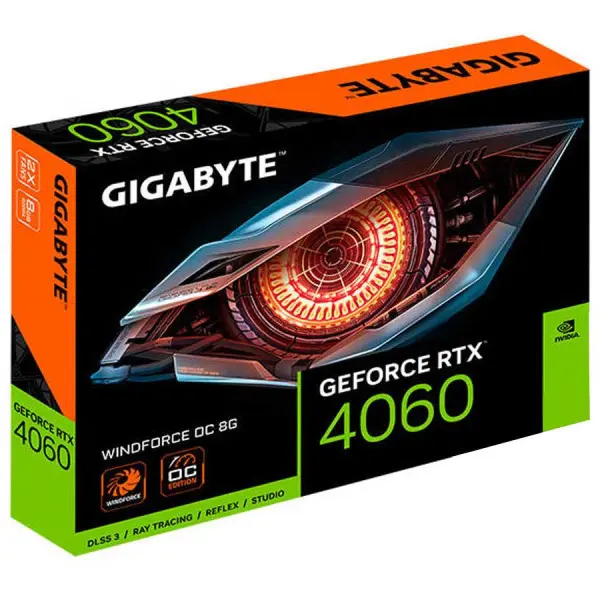 GPU RTX 4060 8GB GIGABYTE WINDFORCE OC